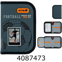 Пенал 1 відд. + 1 відв. Kite 621 Goal (12) K26-621-2