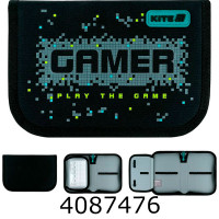 Пенал 1 відд. + 1 відв. Kite 621 Play the Game (12) K26-621-8