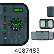 Пенал 1 відд. + 2 відв. Kite 622 Good Game (12) K26-622-2