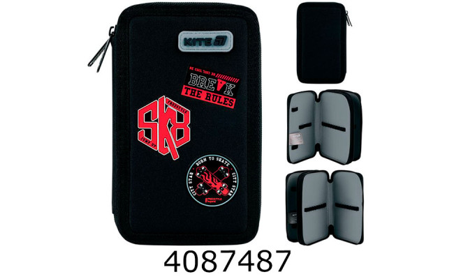Пенал 2 відд. Kite 623 Break the Rules (12) K26-623-4