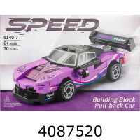 Конструктор машина Supercar 70дет. в коробці 15*15*11см (144) 9140-7 Конструктор машина Supercar 70дет. в коробці 15*15*11см (144) 9140-7