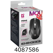 Мишка комп. Defender Prime MB-053 чорна 6 кн. 52053