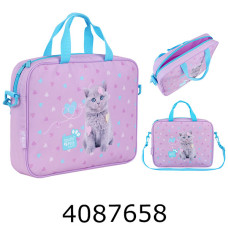 Сумка Kite текстильна A4 1 відд. Studio Pets SP26-589