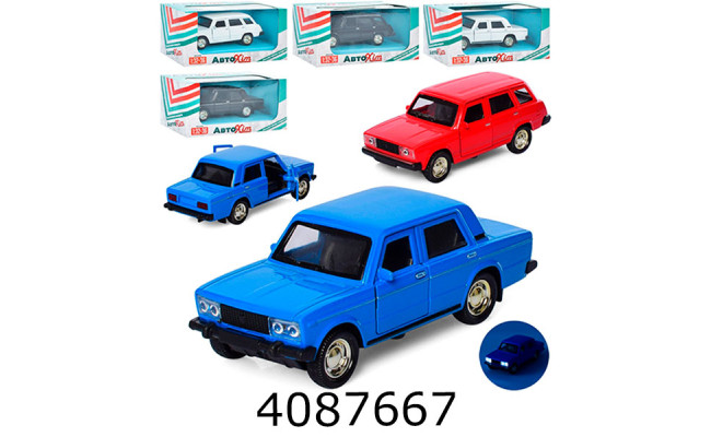 Машина інерц. в коробці Жигуль 3 кольори 15*7*7см (36) M 5666