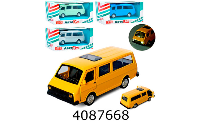 Машина інерц. в коробці Латвія 4 кольори 15*7*7см (36) M 5668