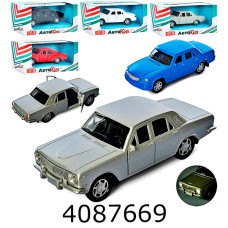 Машина інерц. в коробці Волга 6 кольорів 15*7*7см (36) M 5669