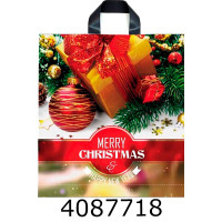 Пакет 38*41 см петля Merry Christmas Дарунок ціна за 25шт. (20)