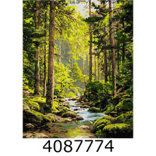 Картина по номерам 40*50см пейзаж 
