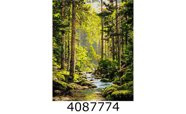 Картина по номерам 40*50см пейзаж 