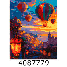 Картина по номерам 40*50см пейзаж 