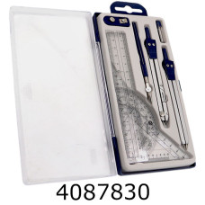 Готовальня 9 предм. футляр (408B) (10) 757228В