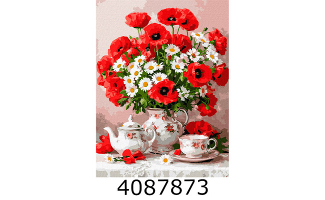 Картина по номерам 30*40см натюрморт 
