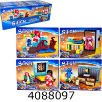 Конструктор Stitch 74-87дет 4 види (8) 2102 Конструктор Stitch 74-87дет 4 види (8) 2102