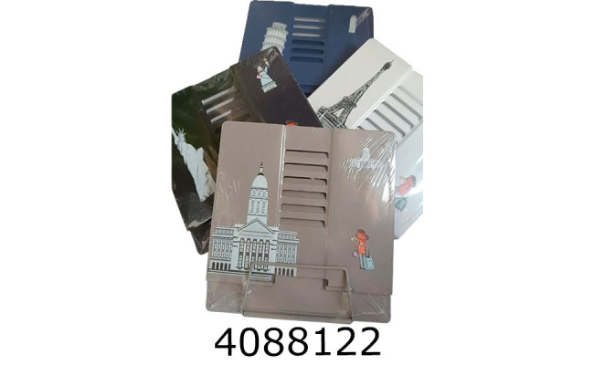 Підставка для книг металева 20*18см 
