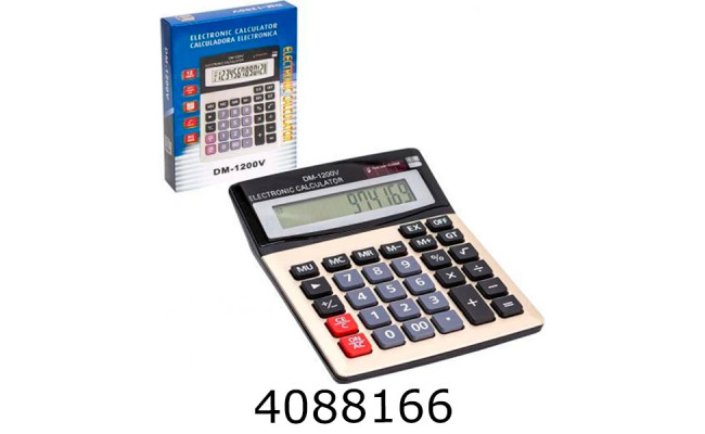 Калькулятор 1200 12 розрядів (45/90) DM-1200V