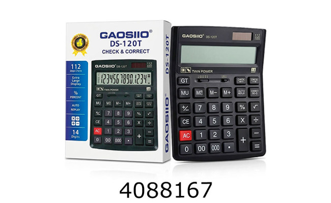 Калькулятор 120T 12 розрядів (30/60) DS120T