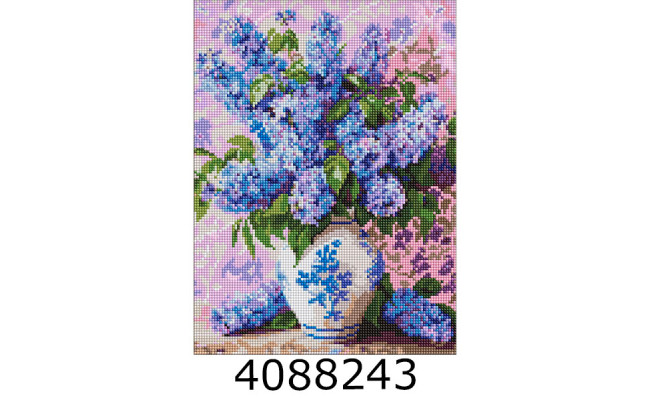 Алмазна мозаїка 30*40 квіти 