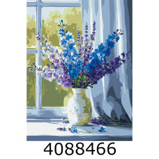 Картина по номерам 30*40см квіти 
