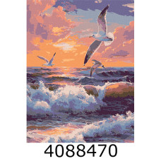 Картина по номерам 30*40см 