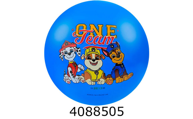 Мяч дитячий гумовий 23см 70гр Paw Patrol синій (500) PP2517