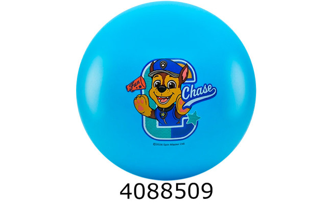 Мяч дитячий гумовий 15см 50гр Paw Patrol блакитний (400) PP2521