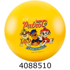 Мяч дитячий гумовий 15см 50гр Paw Patrol жовтий (10/400) PP2522