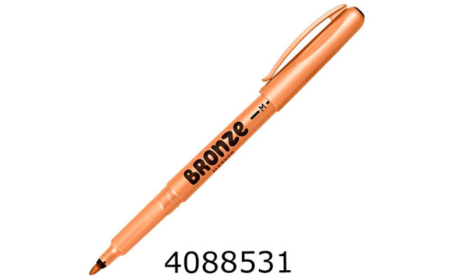 Маркер перм. Centropen Bronze 2670 1мм. бронзовий (10) 2670/14