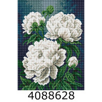 Алмазна мозаїка 30*40 квіти 