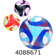 Мяч футб. прес-кожа №5 PU 430-450гр 3 кольори (30) MS 3811