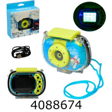 Фотоапарат акум. в коробці фото/відео водонепроникний usb-зарядне 16*16*15см  (6) KDC-0025B