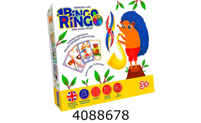 Гра Bingo Ringo укр/англ. Danko toys (10) GBR-01-01EU