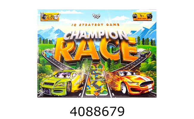 Гра Champion Race укр. Danko toys + (10) G-CR-01-01