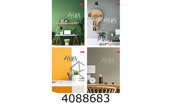 Канц. книга 96 арк. тв. обкл. офсет. серія 