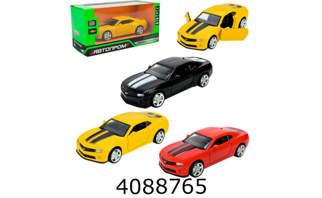 Машинка метал. Chevrolet Camaro SS Автопром (24/48) 10011