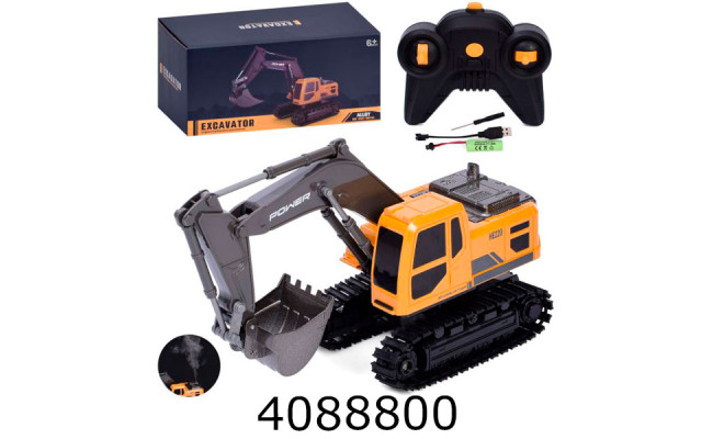 Екскаватор радiо акум. в коробці usb-зарядка світ. 28*14*13см (12) 698-7