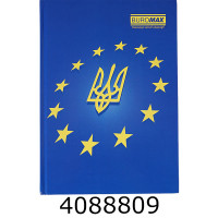 Канц. книга 192 арк. тв. лам. обкл. кл. офсет. UKRAINE Buromax (4/16) BM.2404i Канц. книга 192 арк. тв. лам. обкл. кл. офсет. UKRAINE Buromax (4/16) BM.2404i