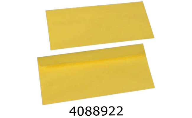 Конверт для грошей подар. жовтий 241*105 см ціна за 20 шт 5-86375