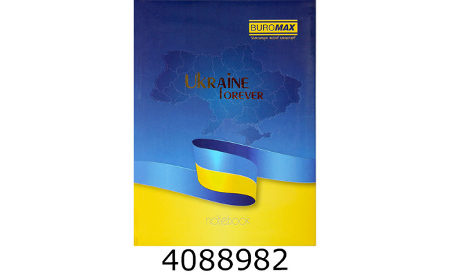 Блокнот А5 80 арк.тв. обкл. глянц. лам. с порол. кл. 