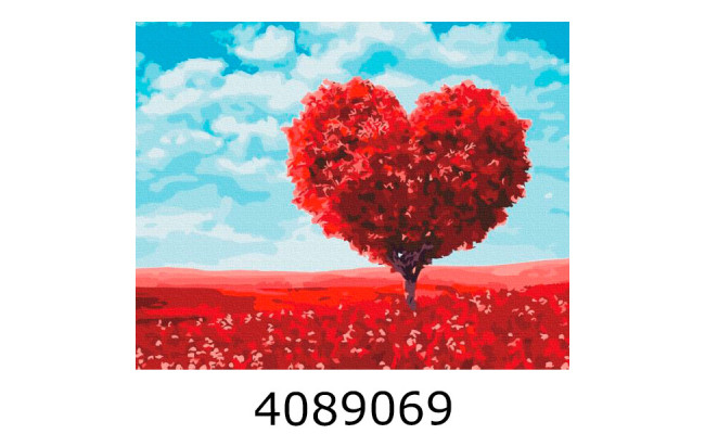 Картина по номерам 40*50см пейзаж 