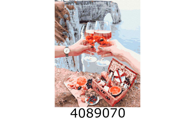 Картина по номерам 40*50см пейзаж 