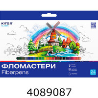 Фломастери Kite Classic 1.0мм 24 шт. (12) K-456