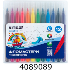 Фломастери-пензлики Kite Creative 1.0мм 12 шт. (12) K-1150
