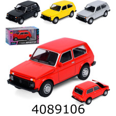 Машинка метал. ВАЗ-2121 Нива 4 кольори 10см АвтоСвіт (60) M 6405