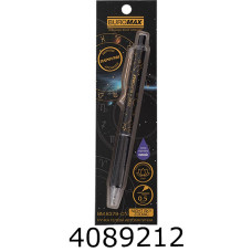 Ручка гелева авт. NIGHT SKY ZODIAC 0.5 мм ароматний грип синя на блістері (40) BM.8379-01