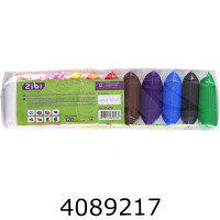 Пластилін повітряний 12 кол. *10г + стеки ZiBi KIDS Line (182) ZB.6296