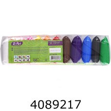 Пластилін повітряний 12 кол. *10г + стеки ZiBi KIDS Line (182) ZB.6296