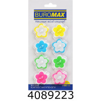 Магніти 3см 8шт FLOWERS блістер (__) BM.0046