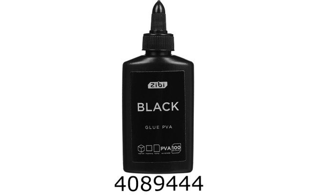 Клей ПВА 100 мл супер ковпачок-дозатор ZiBi BLACK ZB.6108