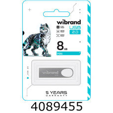 Flash USB 8Gb Wibrand 2.0 Irbis срібний Wibrand