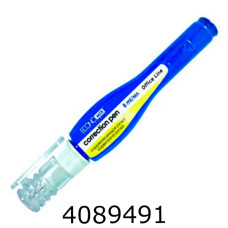 Коректор-ручка Economix 8мл мет. кінчик (12) E41314